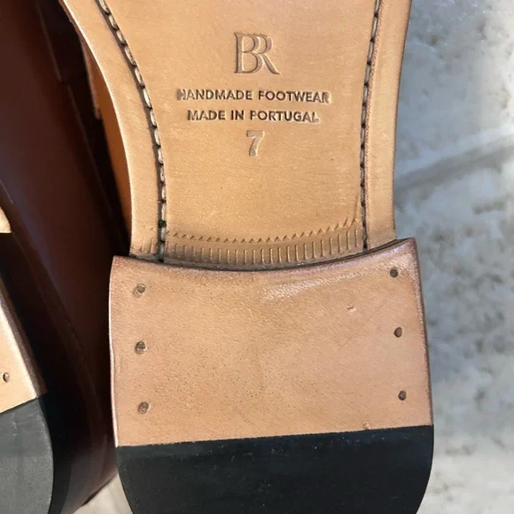 NWT Banana Republic NAVARRE PENNY LOAFER Cognac Leather Loafers Women Size 7 - Picture 14 of 14